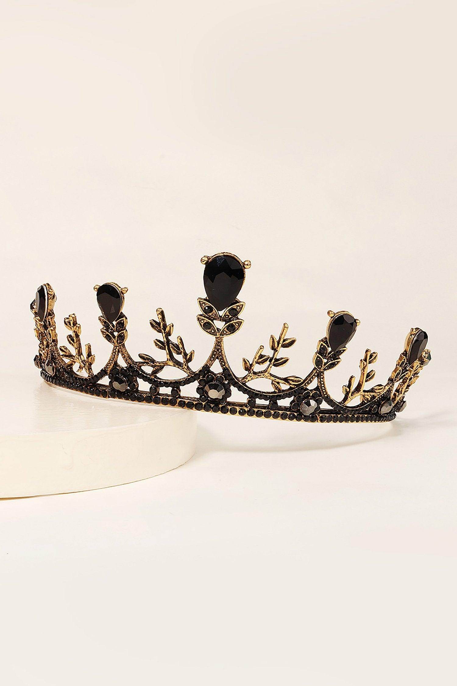Alloy Tiaras with Rhinestone CH0399 - COCOMELODY